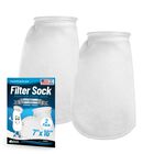 Calcetines de Filtro Aquatic Experts 18x41 cm (paquete de 2) 100 micrones