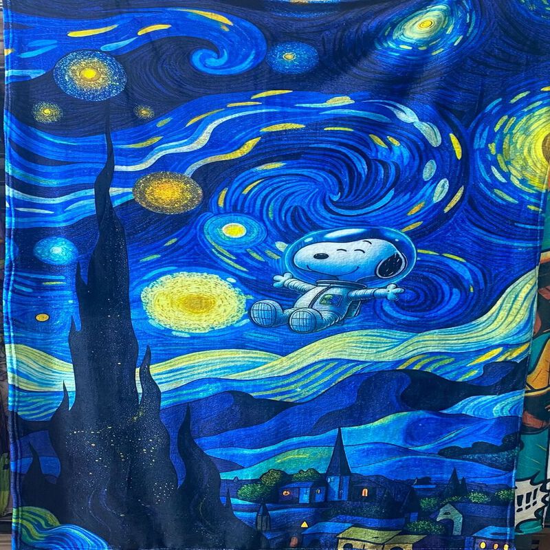 Exclusiva! Cobija Frazada Ultra Suave Snoopy Va... image number null