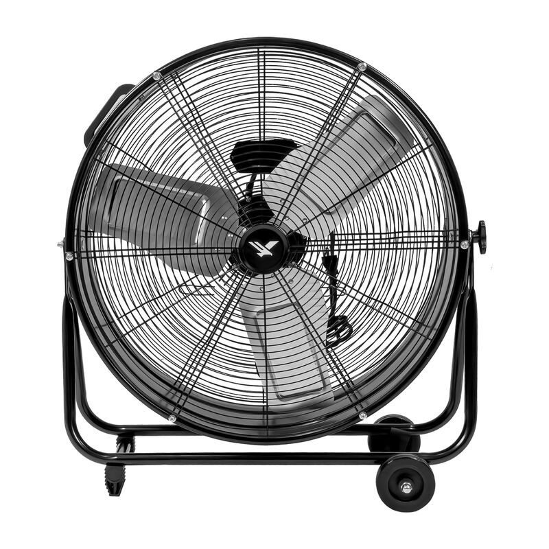 Ventilador Industrial Metalico Piso 180w 2 Velo... image number null