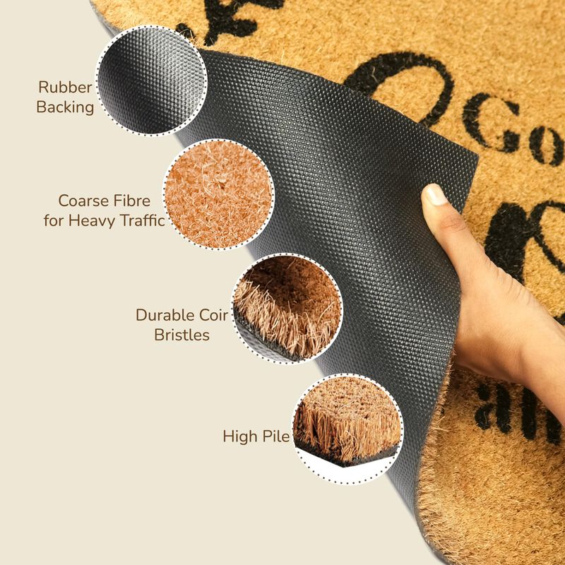 Alfombra Eco Living 43x26 cm "dios Bendiga Este... image number null
