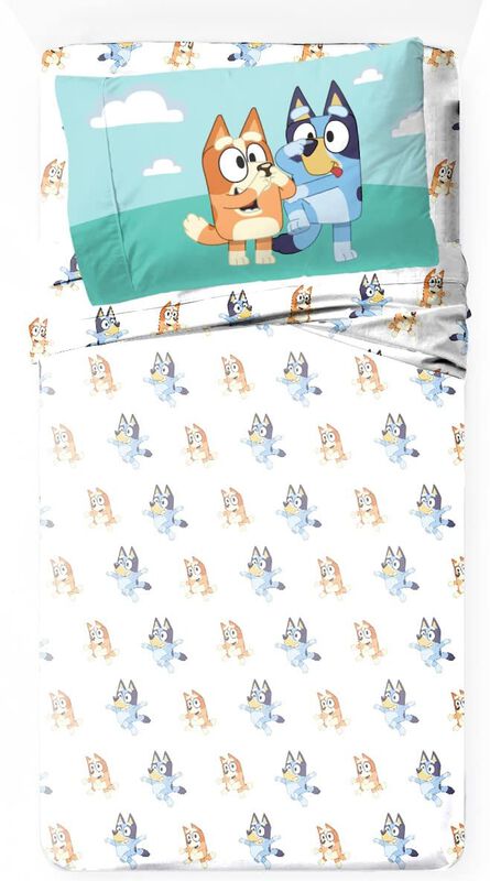 Juego De S&aacute;banas Jay Franco Twin Bluey De 3 Pie... image number null