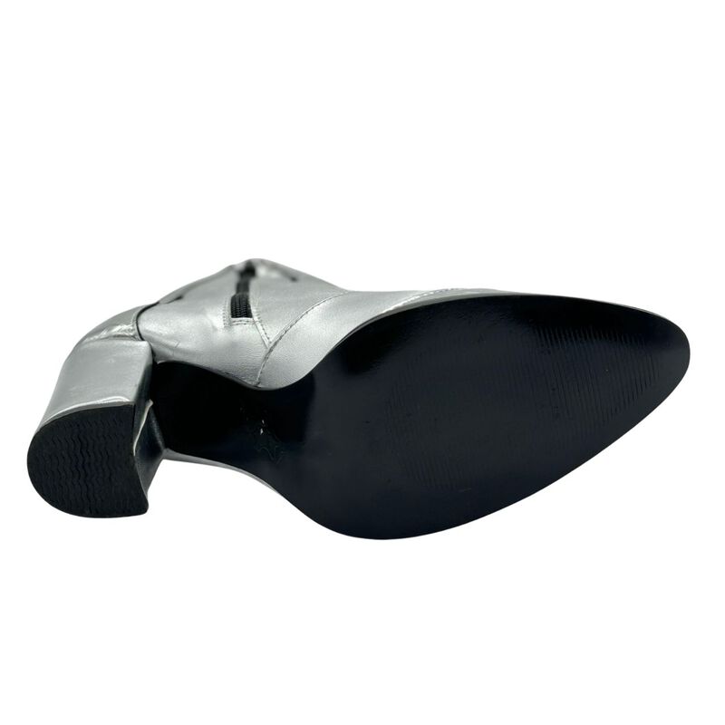 Botas vaqueras plateadas Acuario para mujer mar... image number null