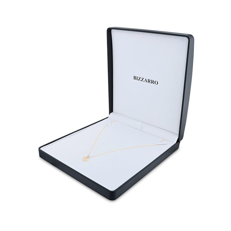 Gargantilla De Oro Amarillo 14K Con 2Pts De Dia... image number null