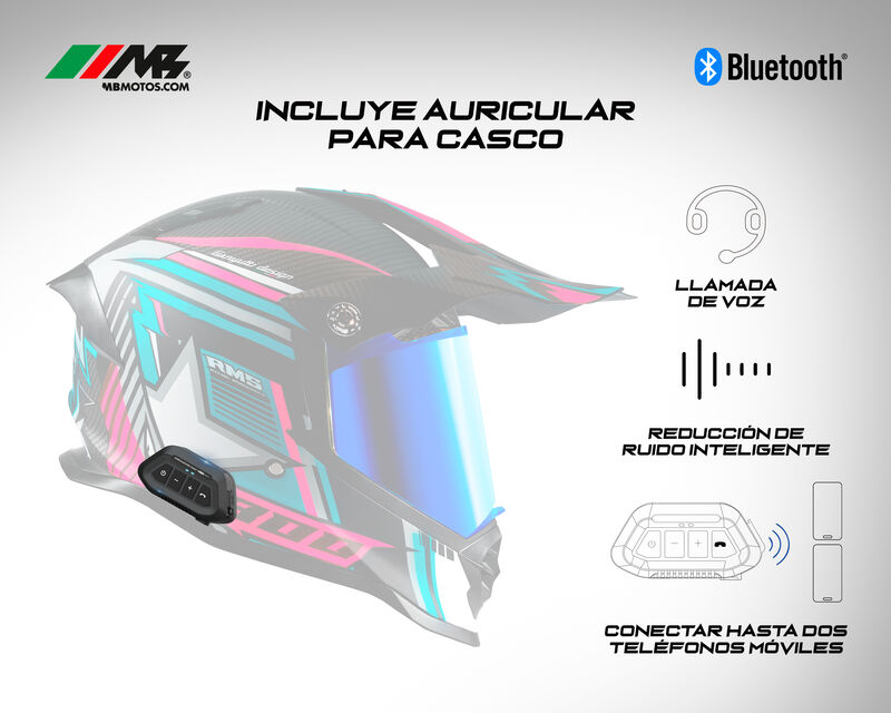Casco Certificado Axs Beretta Talla Xl Con Disp... image number null