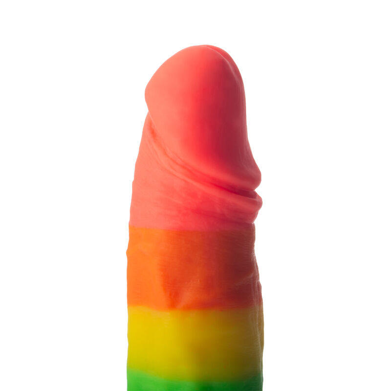 DILDO DLD MULTICOLOR TUTIFRUTI 20 CM MULTICOLOR... image number null