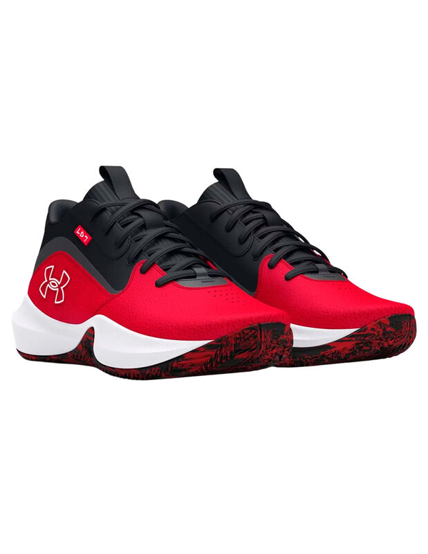 Tenis Joven Under Armour Lockdown Rojo 30285136... image number null