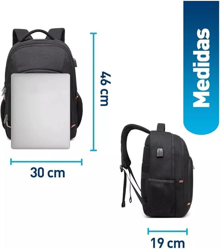 Mochila para Laptop Antirrobo con Candado Bluel... image number null