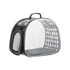 Transport&iacute;n Para Gato Sirvarni Plegable Y Transpirable Gris