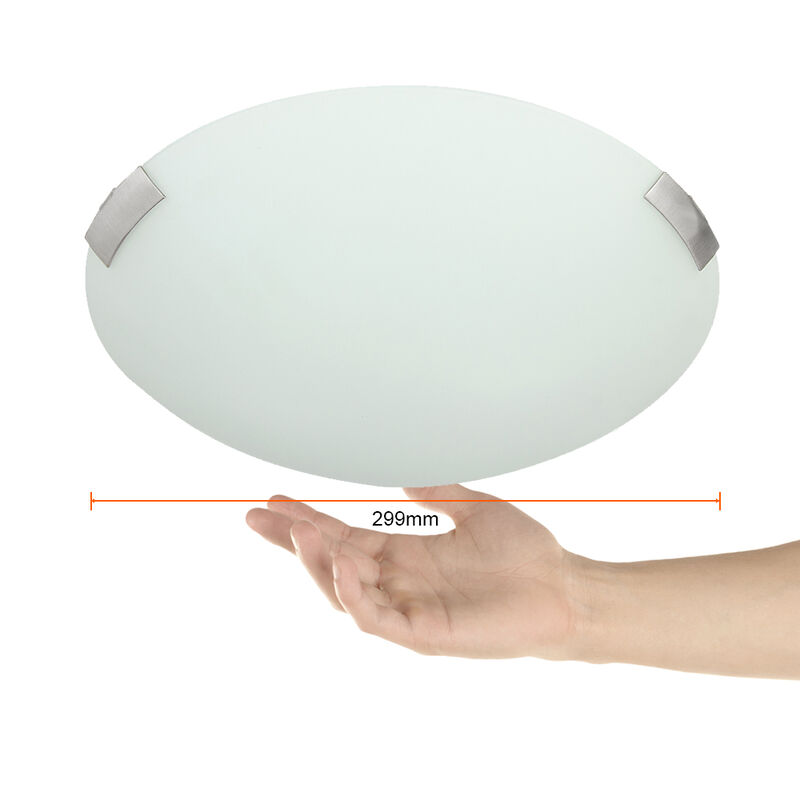 Lampara Para Interior En Plaf&oacute;n Satinado E27x2 ... image number null