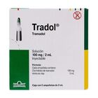 Tradol 100mg/2ml caja con 5 ampolletas de 2ml soluci&oacute;n inyectable
