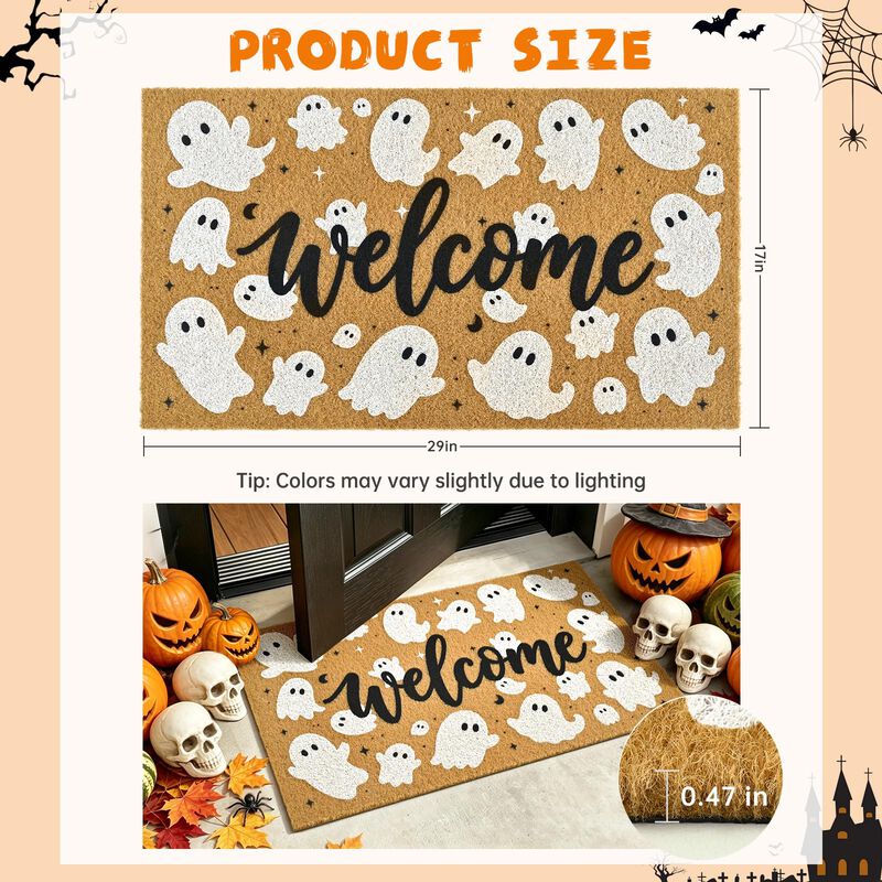 Alfombra Ultsofe Halloween 43x64 cm Antidesliza... image number null