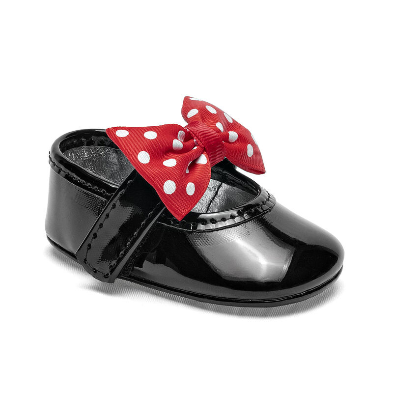 Willis Zapatitos para beb&eacute; ni&ntilde;a negro charol image number null