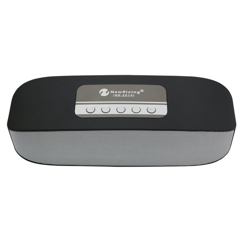 Bocina Bluetooth Portátil con Luces Negro image number null