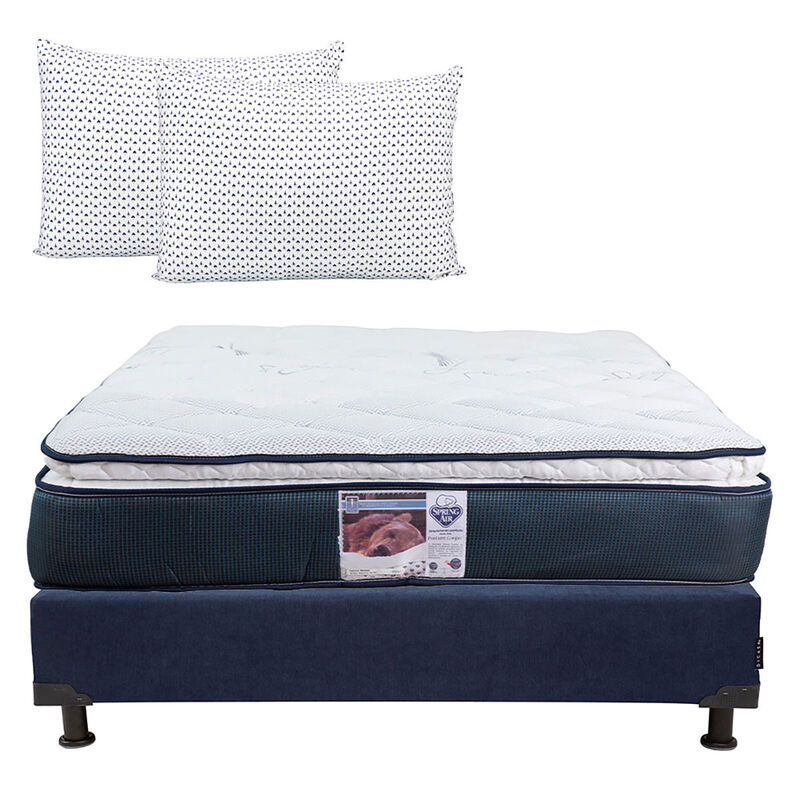 Colchón Queen Size Spring Air Mónaco+Almohada D... image number null