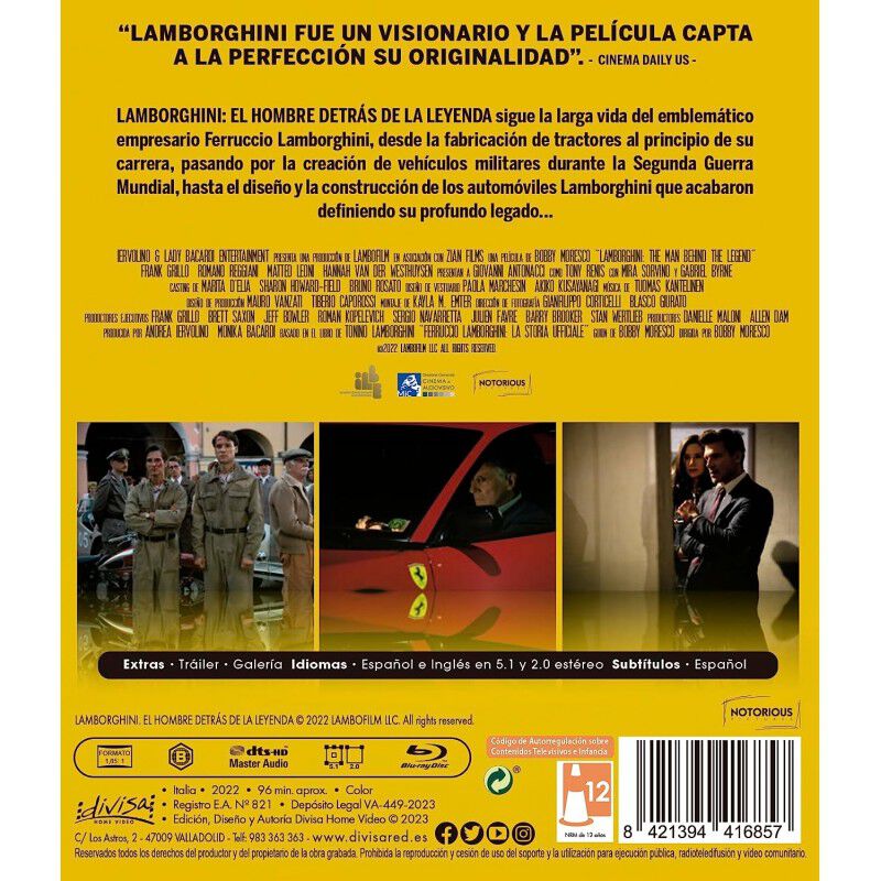 Lamborghini: El Hombre Detr&aacute;s de la Leyenda (La... image number null