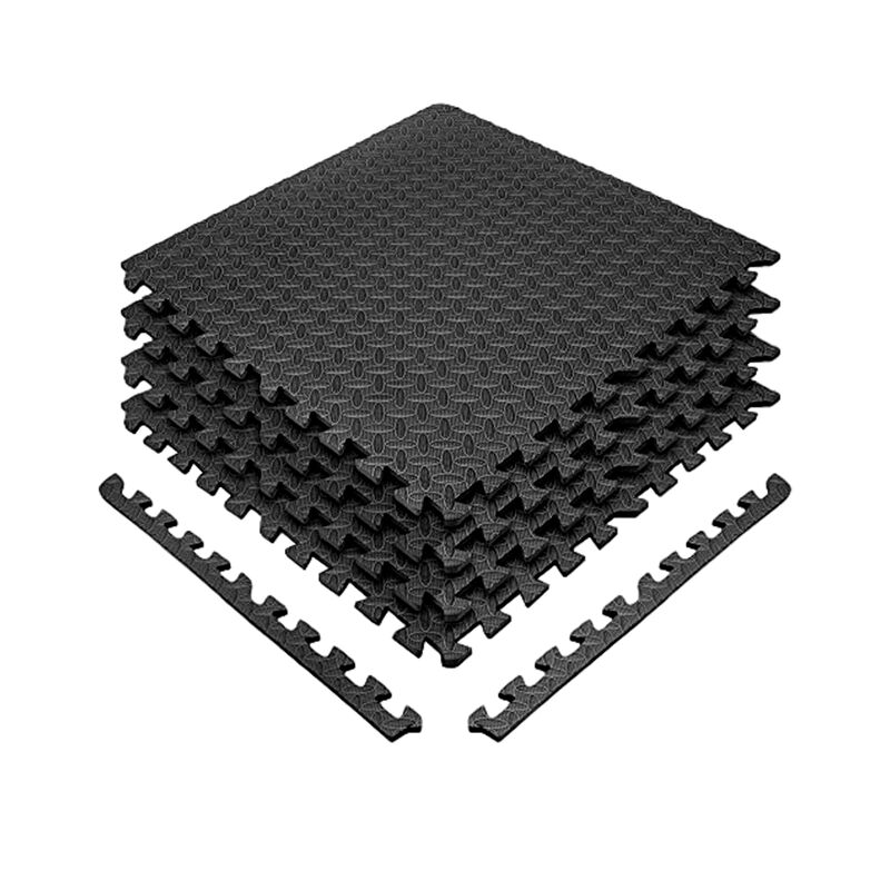 Tapete Foamy Negro para Ejercicio 4 piezas Blue... image number null