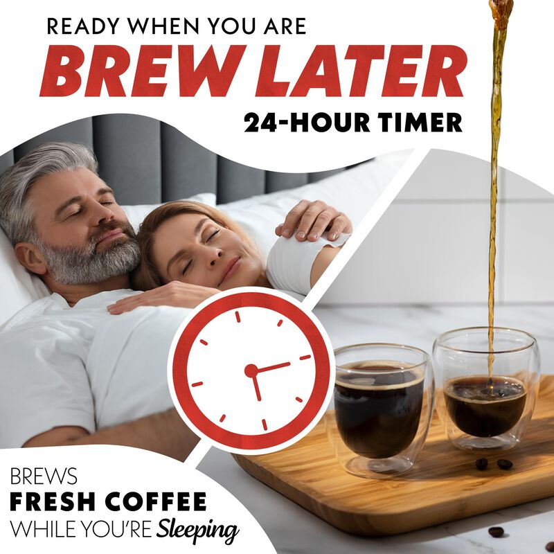 Cafetera Gourmia Gcm3518 Programable Para 5 Taz... image number null