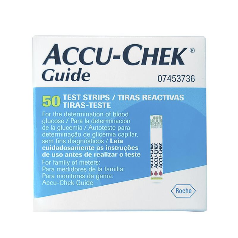 Tiras Reactivas Accu-chek Guide 50 Tiras image number null
