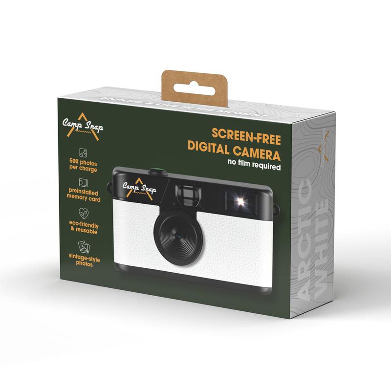 Cámara Estilo Retro Camp Snap Blanco image number null