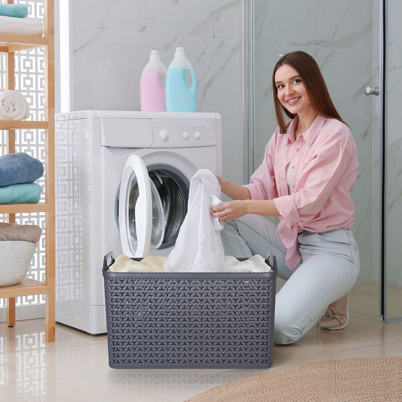 Cesta Organizadora de Almacenamiento  Extra Gra... image number null