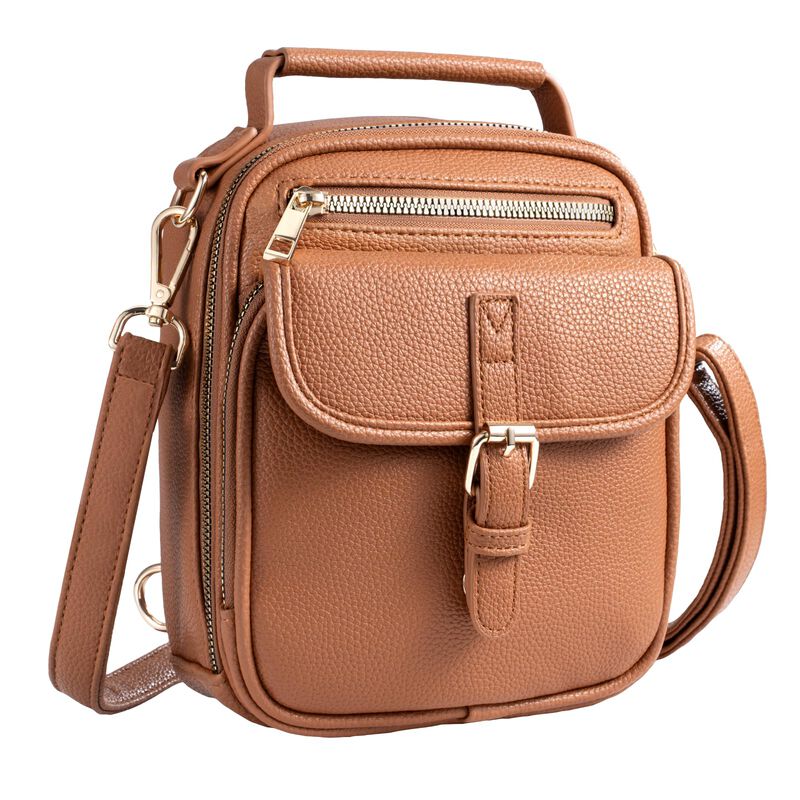 Bolso Bandolera Crawing 18 cm &times; 12 cm De Cuero ... image number null