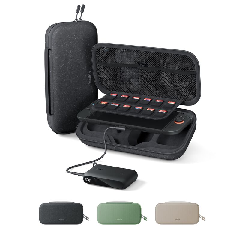Funda Belkin para Nintendo Switch 2 con bater&iacute;a... image number null
