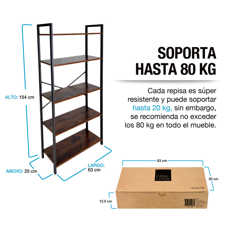 Librero Organizador Minimalista de Madera Casa ... image number null