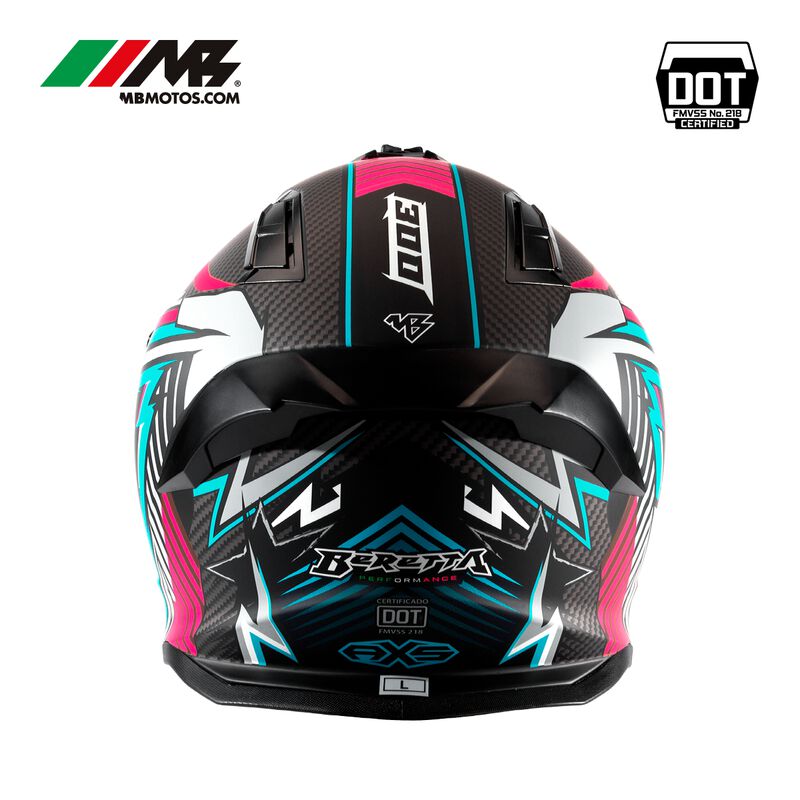 Casco Certificado Axs Beretta Talla Xl Con Disp... image number null