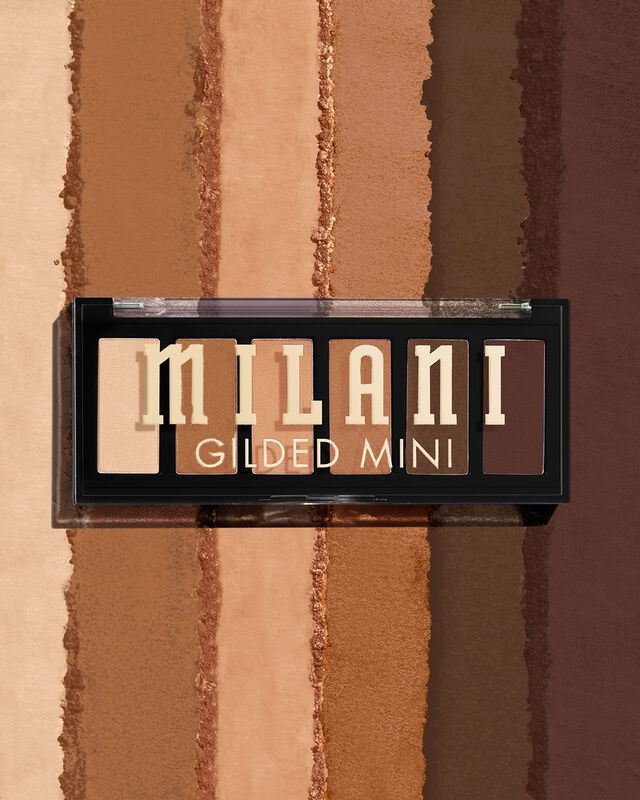 Paleta De Sombras De Ojos Milani Gilded Mini Wh... image number null