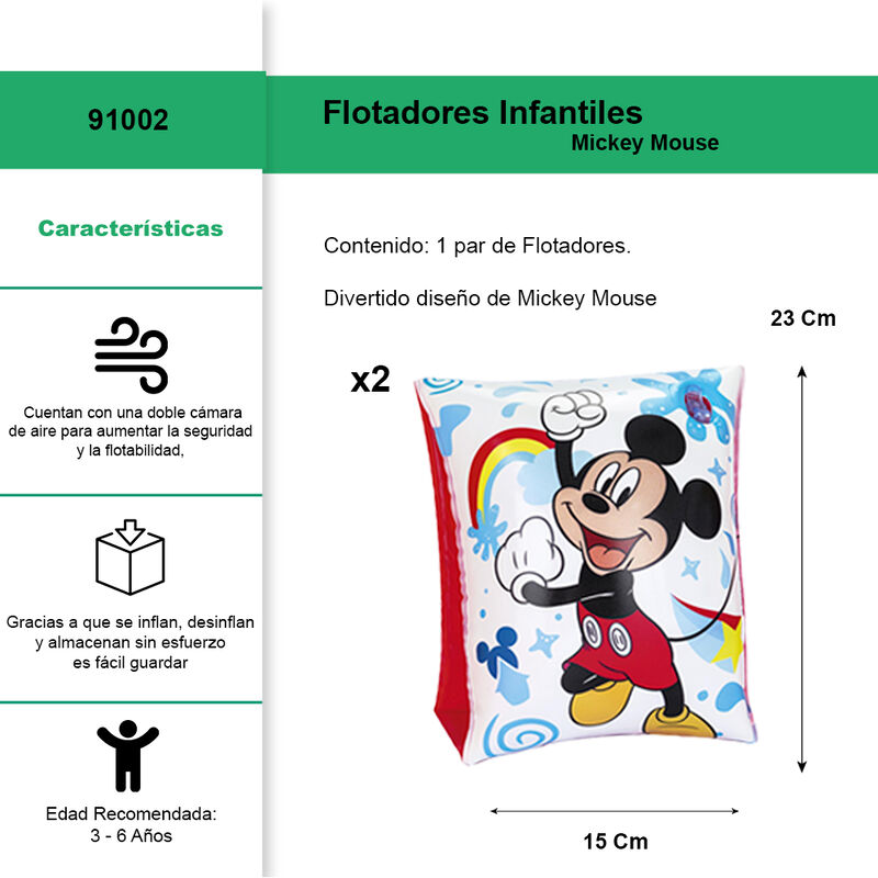 Flotadores Flotis Inflables Para Brazos Infanti... image number null