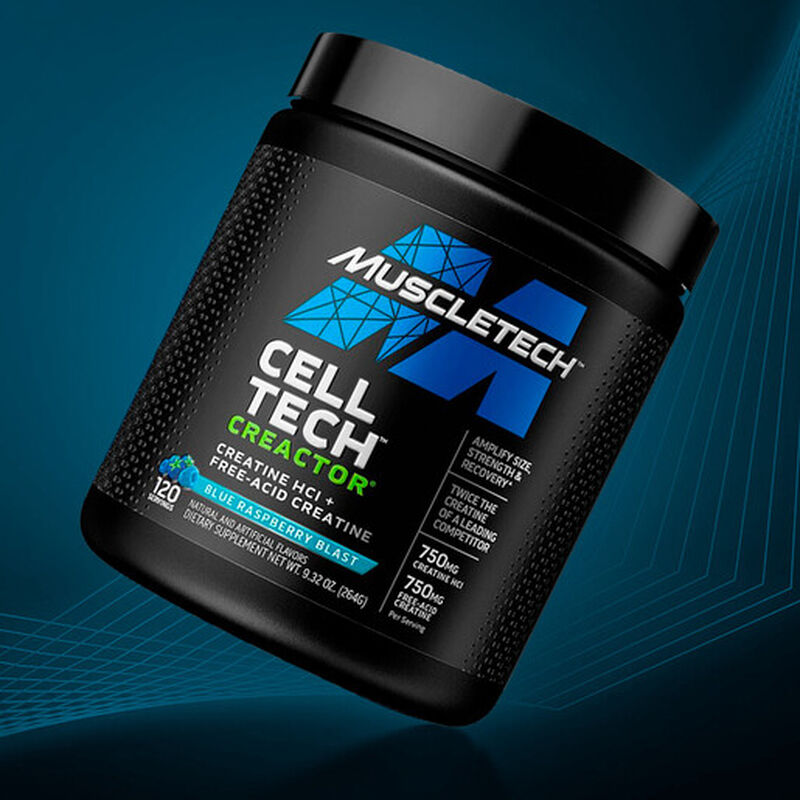 Creatina Creator Muscletech Blue Raspberry image number null