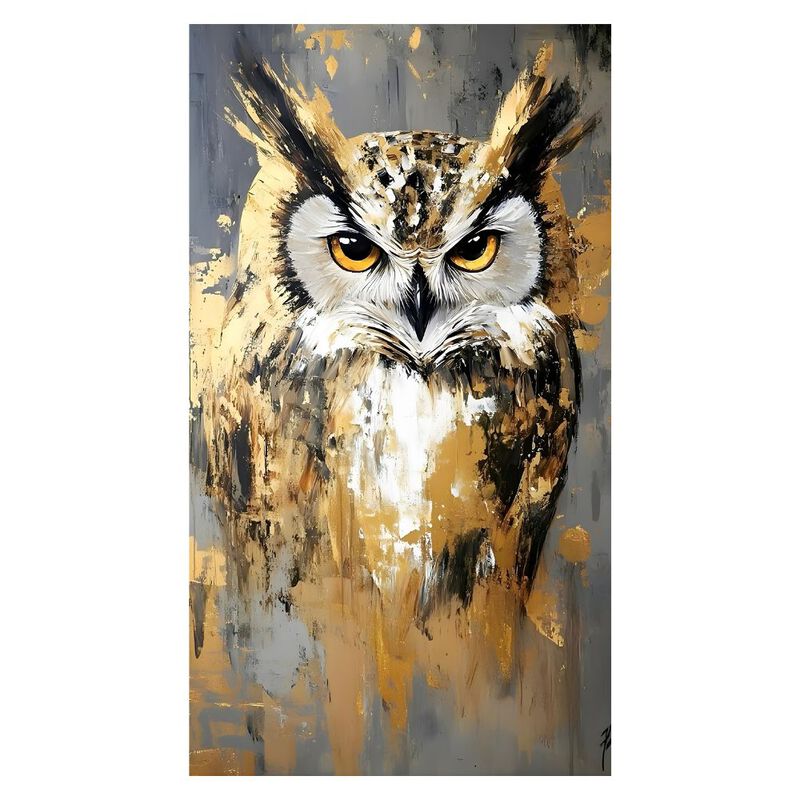 Cuadro Decorativo Animal 90x122cm B&uacute;ho image number null