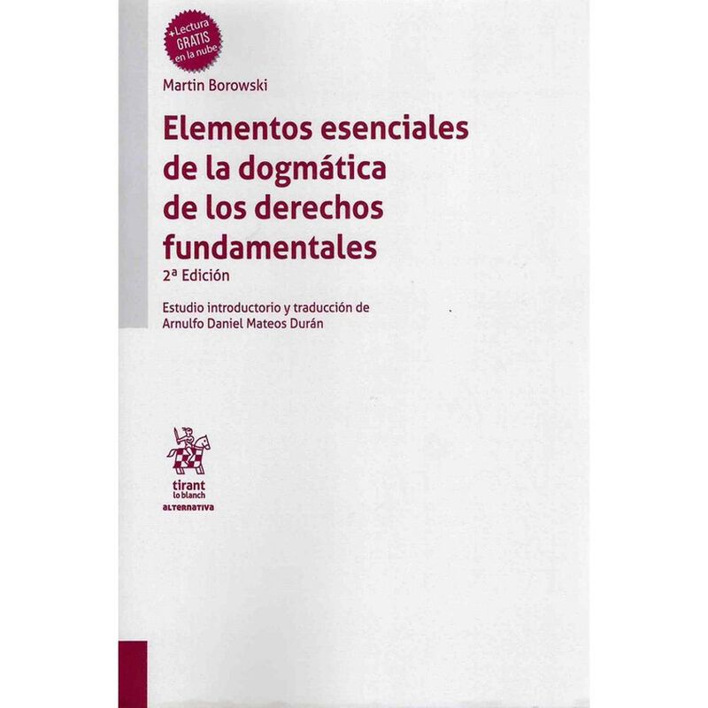 Elementos Esenciales De La Dogm&aacute;tica De Los Der... image number null