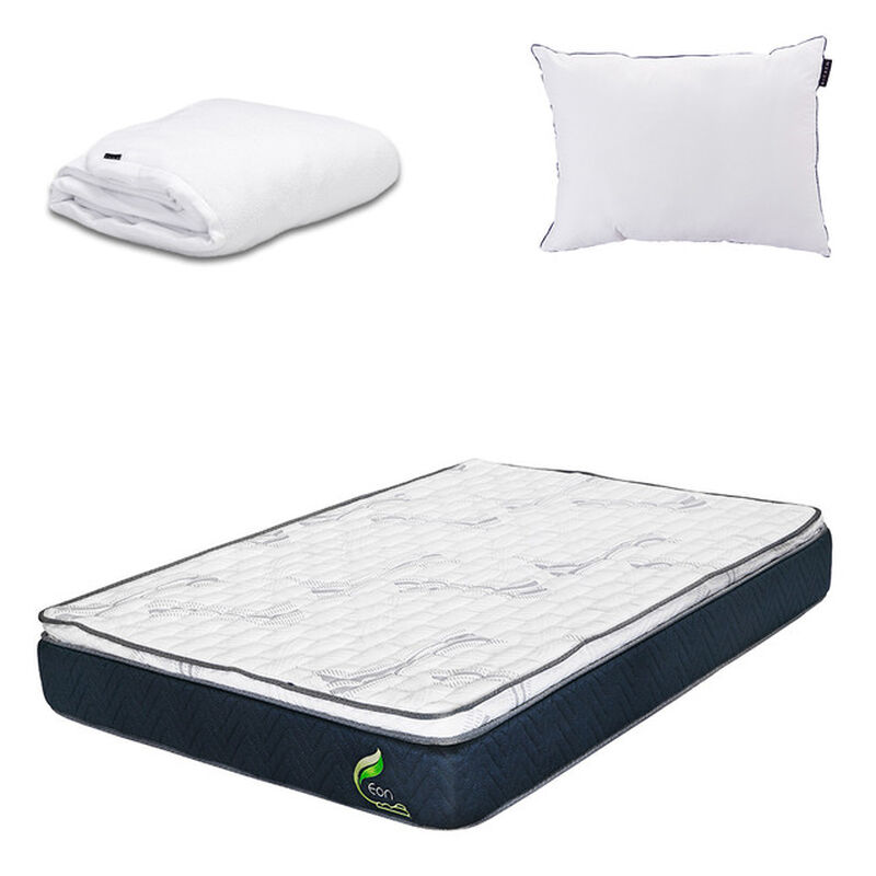 Colch&oacute;n King Size Eon + Almohada One + Protecto... image number null