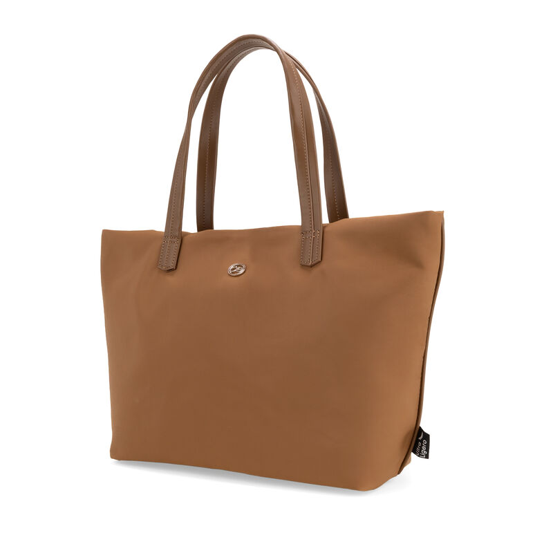 Bolsa Tote Grande Con Herraje De Monograma Colo... image number null