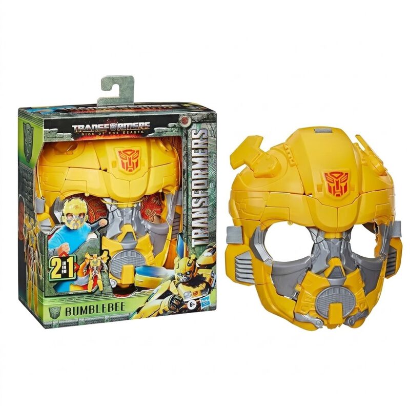 M&aacute;scara Bumblebee 2 En 1 Ajustable 15 Pasos Rol... image number null