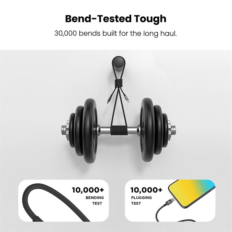 Cable Datos Mybat Rebobinado Magn&eacute;tico Usb-c A ... image number null