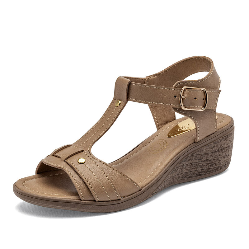 Lady One Sandalia para mujer beige image number null