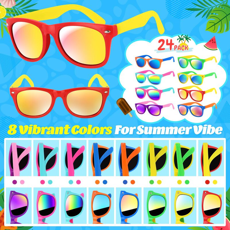 Gafas De Sol Para Ni&ntilde;os Giftinbox, Paquete De 2... image number null