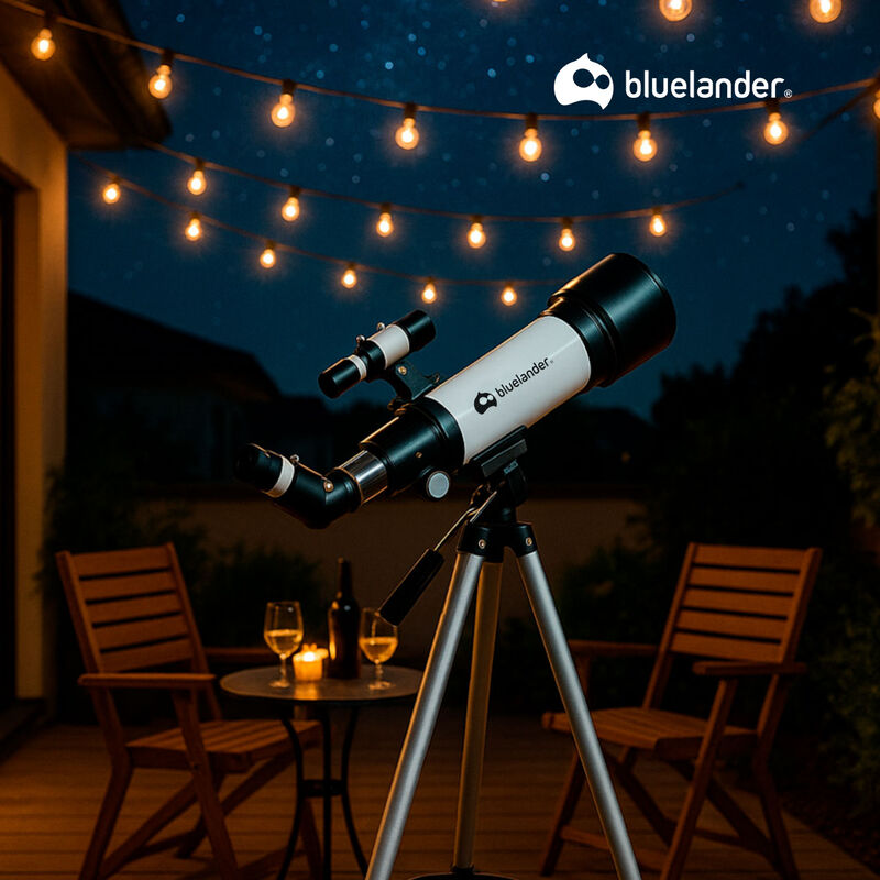 Telescopio Astron&oacute;mico 70 mm, Tr&iacute;pode 70&ndash;136 cm... image number null