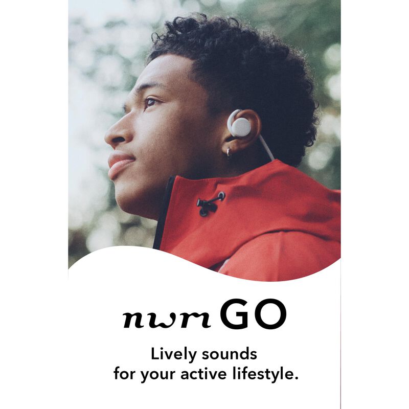 Auriculares NWM Go Inal&aacute;mbricos Fog Black IP55 ... image number null