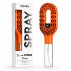 Cepillo De Pelo Ntspfu Con Pulverizador 50 ml Naranja Desenredante