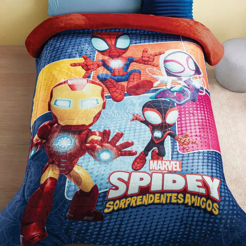 Cobertor Pachicalientito Spidey And Friends Inv... image number null