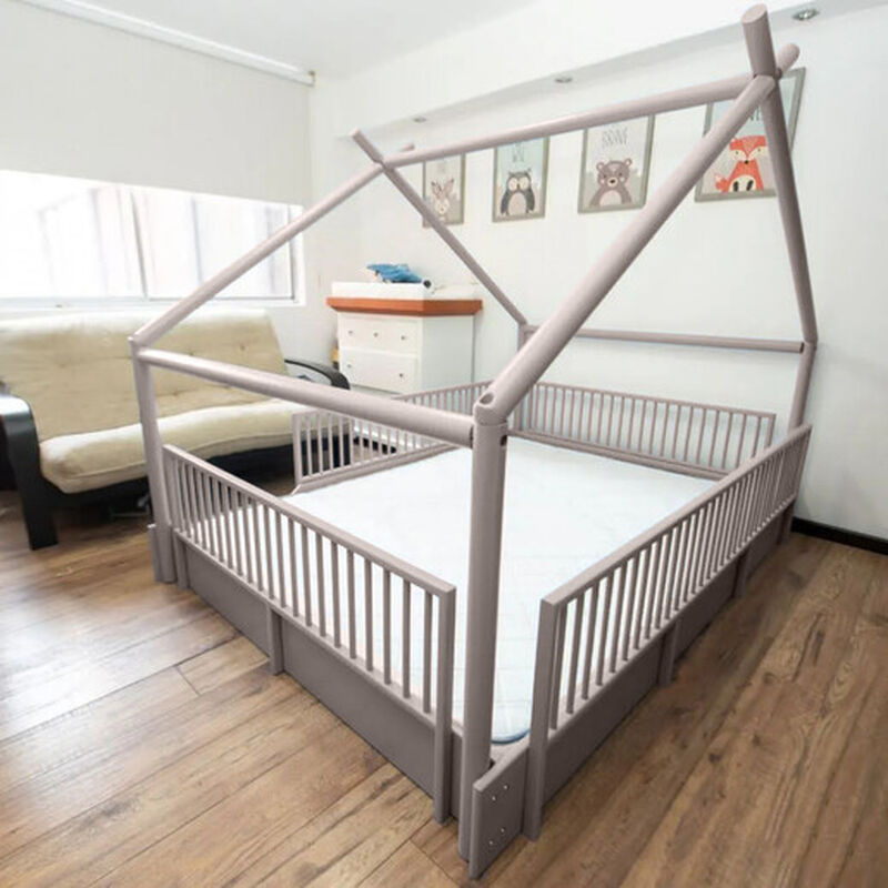 Matrimonial - Cama Chalet Montessori de Madera ... image number null