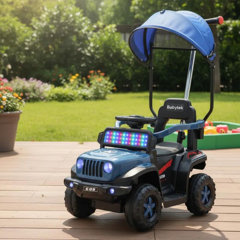 Correpasillos Beb&eacute; 3 En 1 Carro Montable El&eacute;ctr... image number null