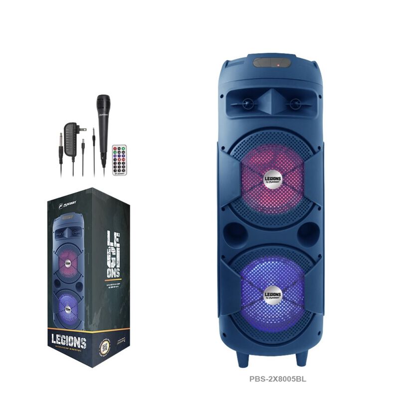Bafle Amplificado Fussion PBS-2X8005BL 2X8" Leg... image number null