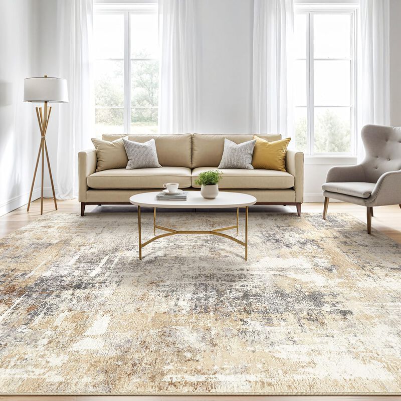 Alfombra Loongrug 127x152 Cm Abstracta Lavable ... image number null