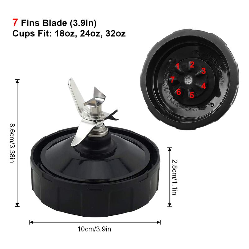 Piezas De Repuesto Blender Blade Para Ninja Bl6... image number null
