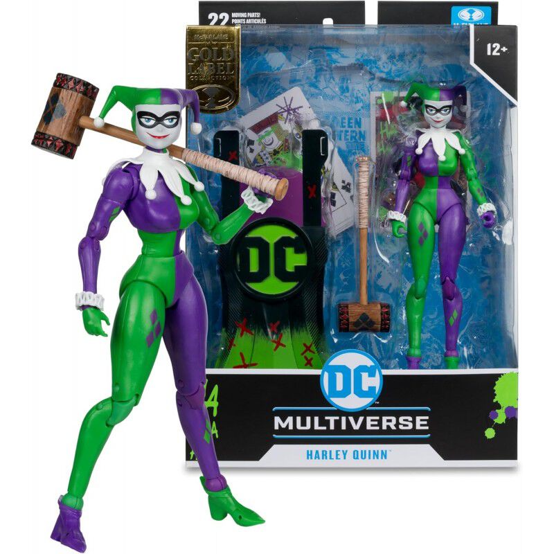 Figura Harley Quinn Jokerizada DC Multiverse Go... image number null