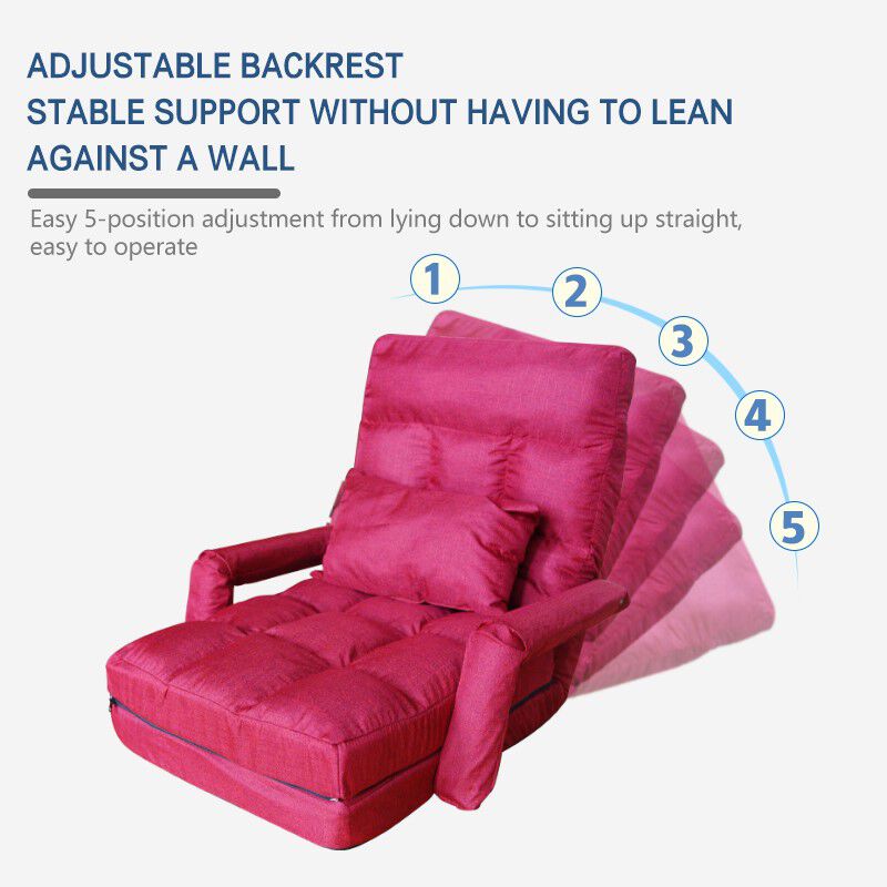 Sillon Sofá Cama De Piso image number null